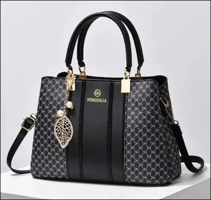 Elegant Contrast Crossbody Bag