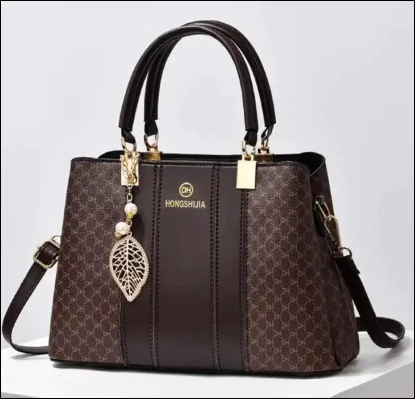 Elegant Contrast Crossbody Bag
