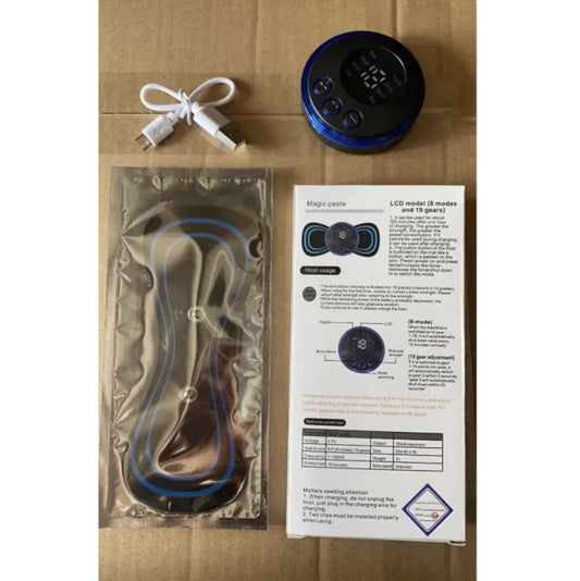 Mini Smart LCD Electrotherapy Massage Pad