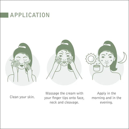 Firming Anti-Aging Face Cream Rose and Blueberry. Deeply Nourish Moisturize Clear the Skin. Enriched with Antioxidants