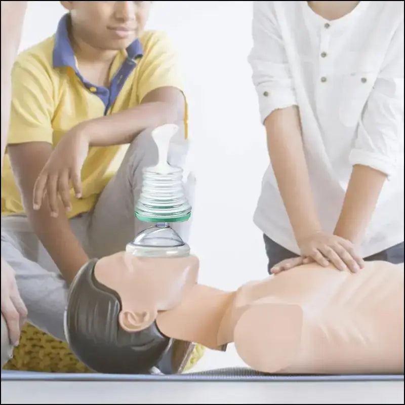 First Aid Kit Emergency Choking Rescue Device for Adults & Kids - Anti-Suffocation Breathing Trainer Home