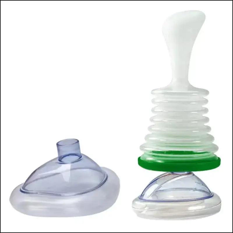 First Aid Kit Emergency Choking Rescue Device for Adults & Kids - Anti-Suffocation Breathing Trainer Home - No Bag 1