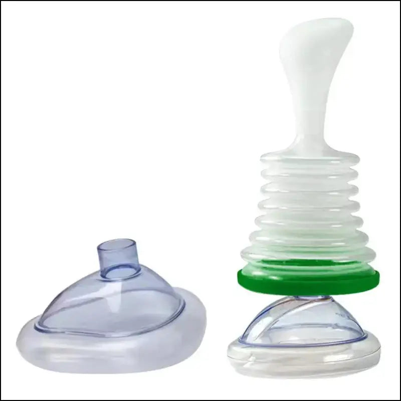 First Aid Kit Emergency Choking Rescue Device for Adults & Kids - Anti-Suffocation Breathing Trainer Home
