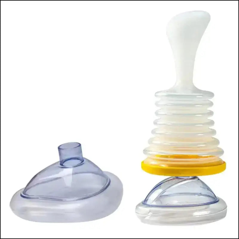 First Aid Kit Emergency Choking Rescue Device for Adults & Kids - Anti-Suffocation Breathing Trainer Home