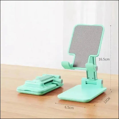 Foldable Mobile Phone Holder Stand – Adjustable Tablet Desk Mount Flexible Desktop Live Lazy Bracket Support for All