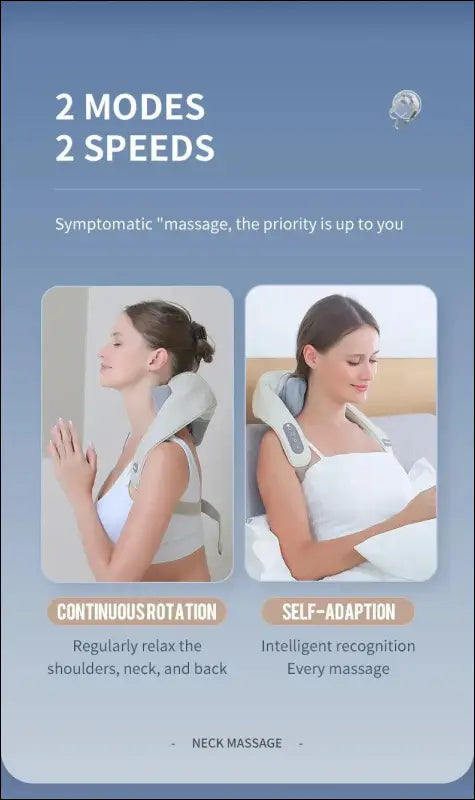 Foreverlily Wireless Neck and Back Massager – Shoulder Kneading Massage Shawl for Cervical Trapezius Relaxation