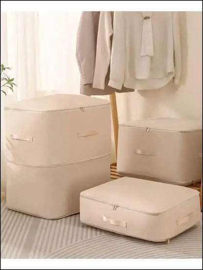 Gongsatin Material Compression Packing Cube Dustproof Foldable Compressed Storage Bag Large Capacity Moisture-proof - 1