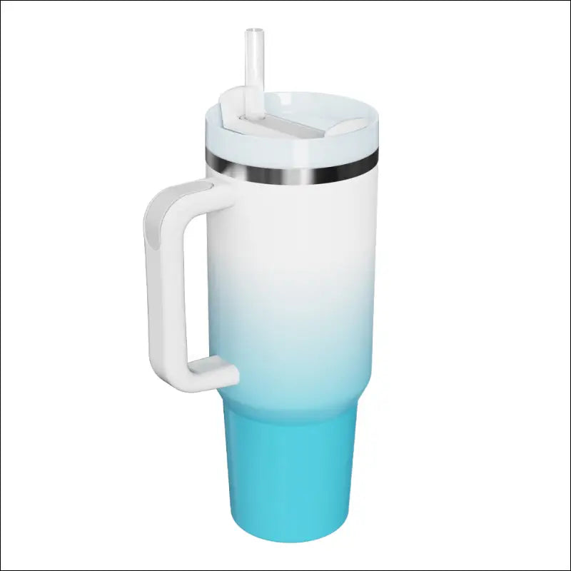 Gradient Stainless Steel Tumbler - Aqua / One Size