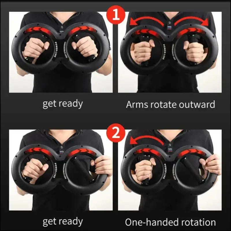 Hand Grip Strength Trainer | Multifunction Forearm and Wrist Exerciser | Fitness Power Springs for Arm Workout