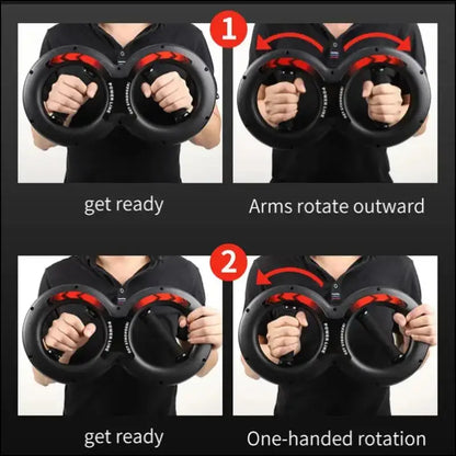 Hand Grip Strength Trainer | Multifunction Forearm and Wrist Exerciser | Fitness Power Springs for Arm Workout