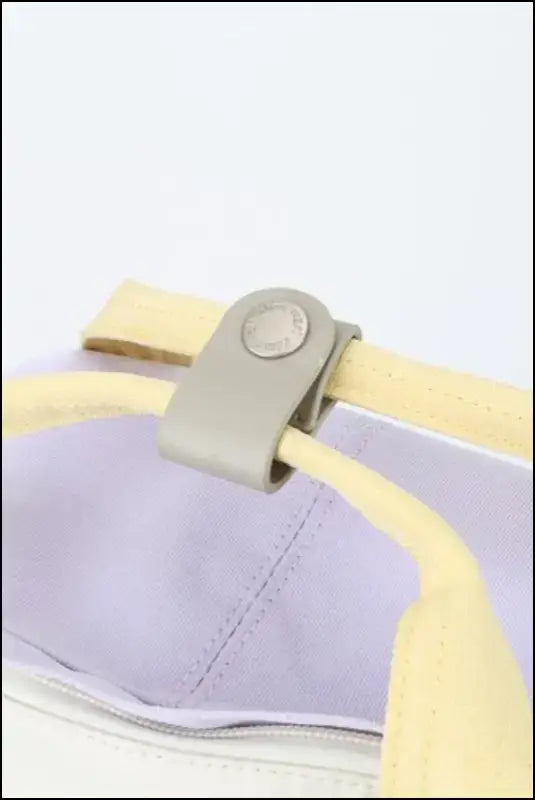 Himawari Contrast Water and Scratch-Resistant Nylon Backpack Bag