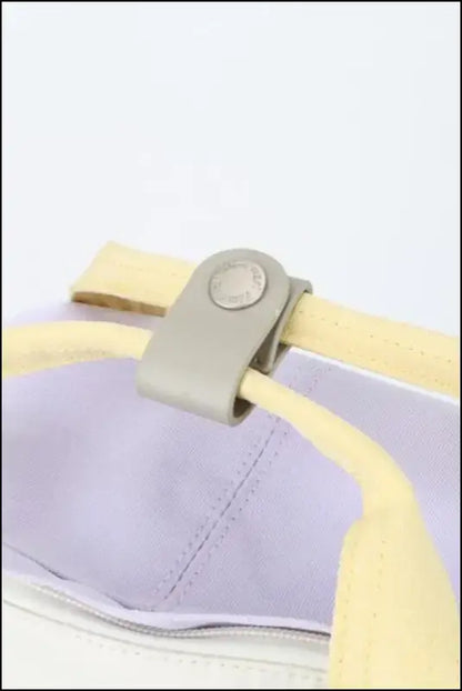 Himawari Contrast Water and Scratch-Resistant Nylon Backpack Bag