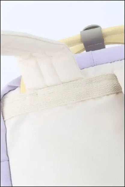 Himawari Contrast Water and Scratch-Resistant Nylon Backpack Bag