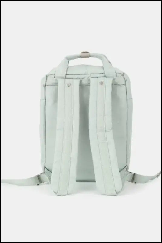 Himawari Contrast Water and Scratch-Resistant Nylon Backpack Bag