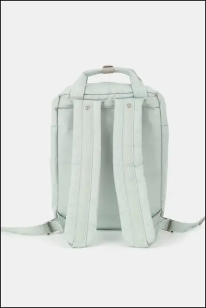 Himawari Contrast Water and Scratch-Resistant Nylon Backpack Bag