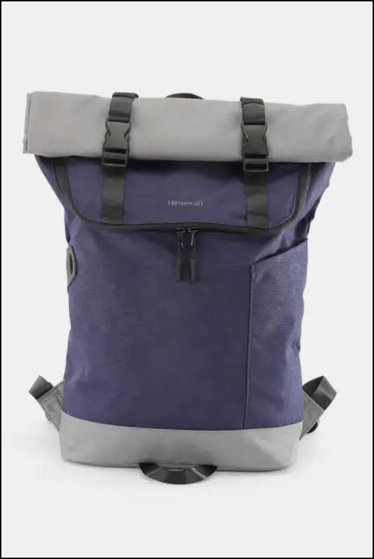 Himawari Contrast Waterproof Canvas Backpack Bag