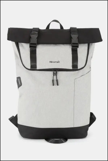 Himawari Contrast Waterproof Canvas Backpack Bag