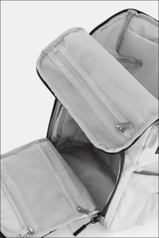 Himawari Nylon Waterproof Backpack Bag - Contrast Water and Scratch-Resistant
