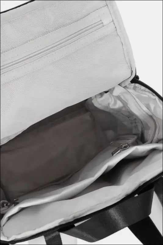 Himawari Nylon Waterproof Backpack Bag - Contrast Water and Scratch-Resistant