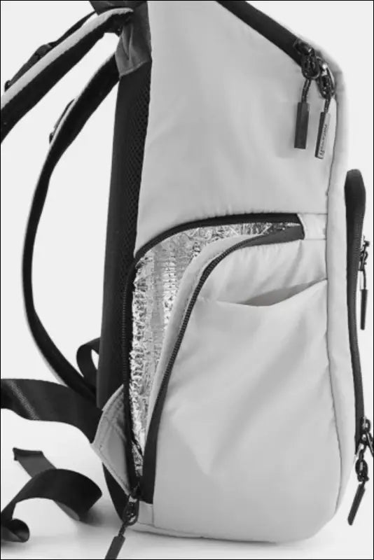Himawari Nylon Waterproof Backpack Bag - Contrast Water and Scratch-Resistant