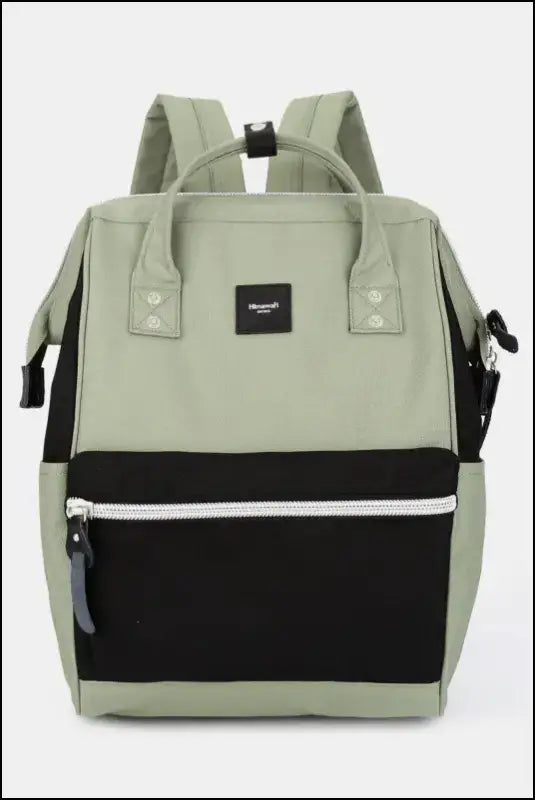 Himawari Water Resistant Canvas Backpack Bag with Side Pockets
