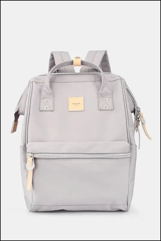 Himawari Water Resistant Canvas Backpack Bag with Side Pockets