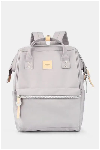 Himawari Water Resistant Canvas Backpack Bag with Side Pockets