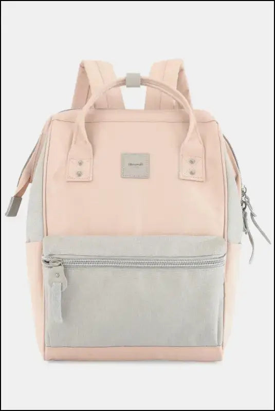Himawari Water Resistant Canvas Backpack Bag with Side Pockets