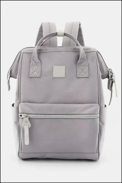 Himawari Water Resistant Canvas Backpack Bag with Side Pockets