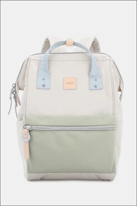 Himawari Water Resistant Canvas Backpack Bag with Side Pockets