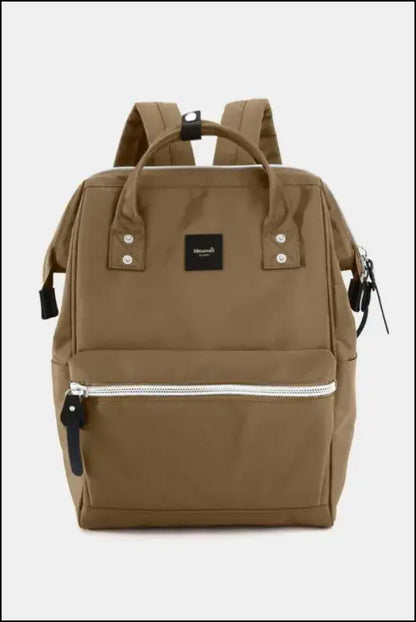 Himawari Water Resistant Canvas Backpack Bag with Side Pockets