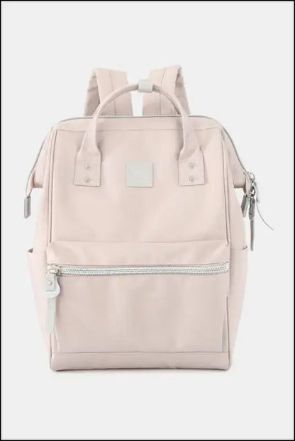 Himawari Water Resistant Canvas Backpack Bag with Side Pockets