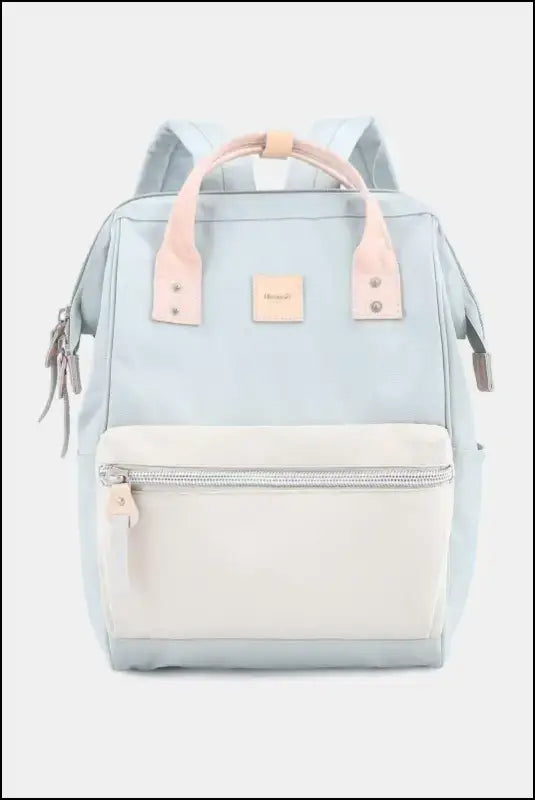 Himawari Water Resistant Canvas Backpack Bag with Side Pockets
