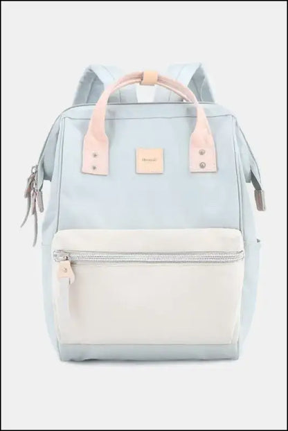Himawari Water Resistant Canvas Backpack Bag with Side Pockets