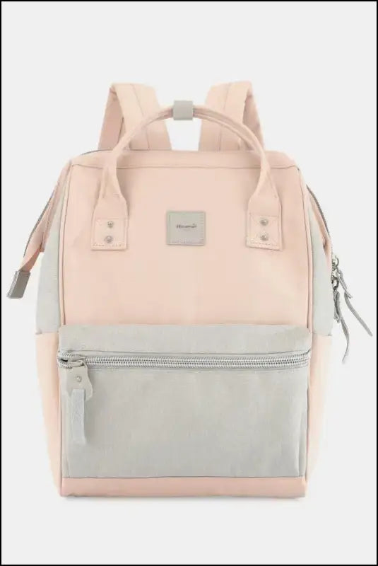 Himawari Water Resistant Canvas Backpack Bag with Side Pockets