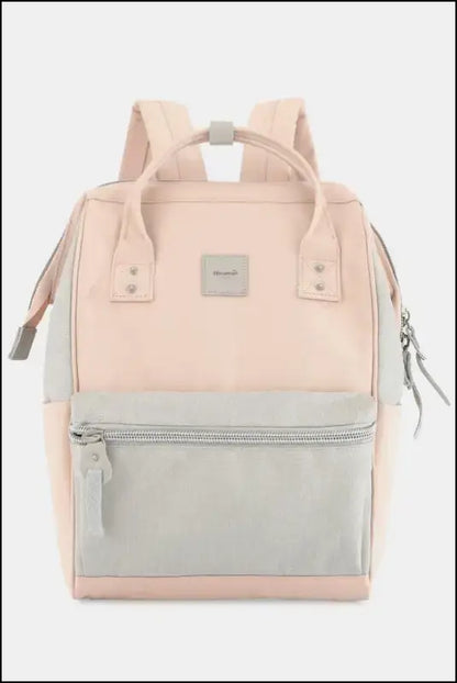 Himawari Water Resistant Canvas Backpack Bag with Side Pockets
