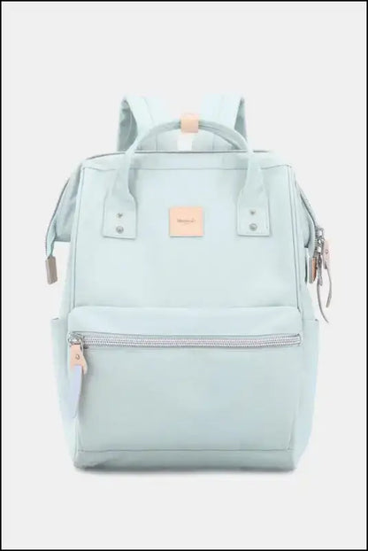 Himawari Water Resistant Canvas Backpack Bag with Side Pockets