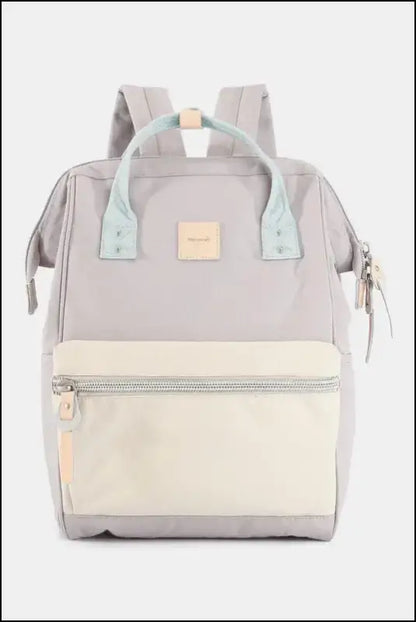 Himawari Water Resistant Canvas Backpack Bag with Side Pockets