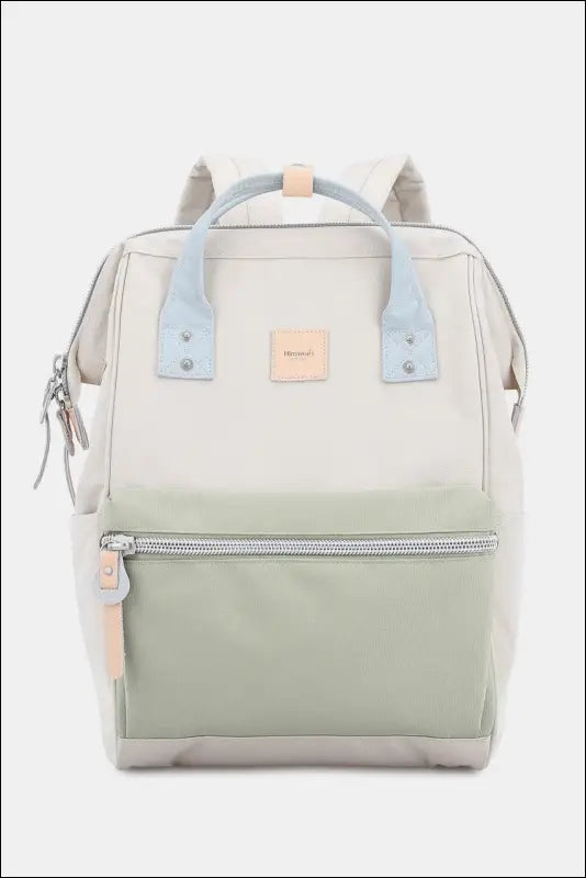 Himawari Water Resistant Canvas Backpack Bag with Side Pockets
