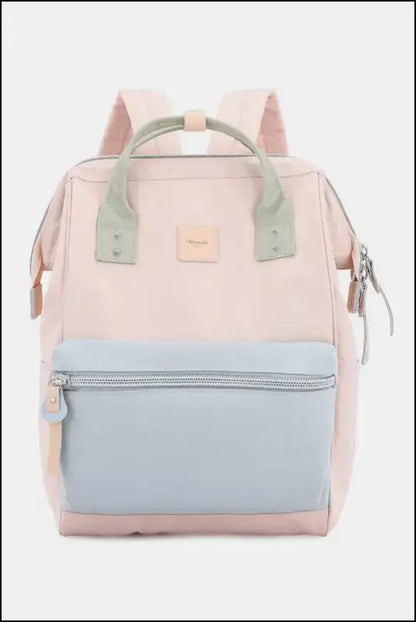 Himawari Water Resistant Canvas Backpack Bag with Side Pockets