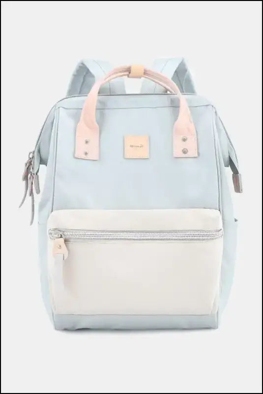 Himawari Water Resistant Canvas Backpack Bag with Side Pockets