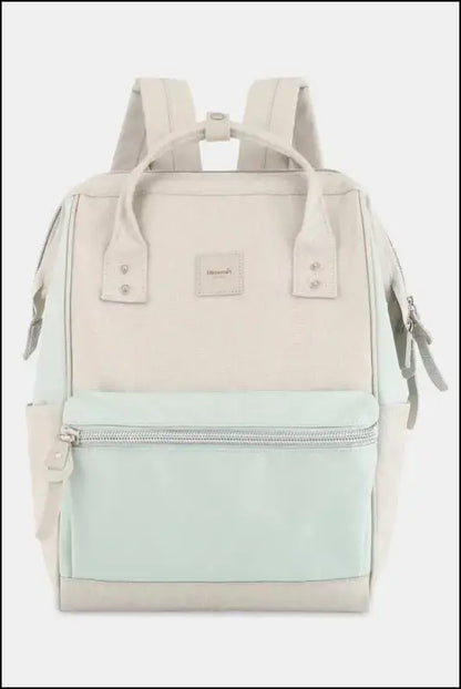 Himawari Water Resistant Canvas Backpack Bag with Side Pockets