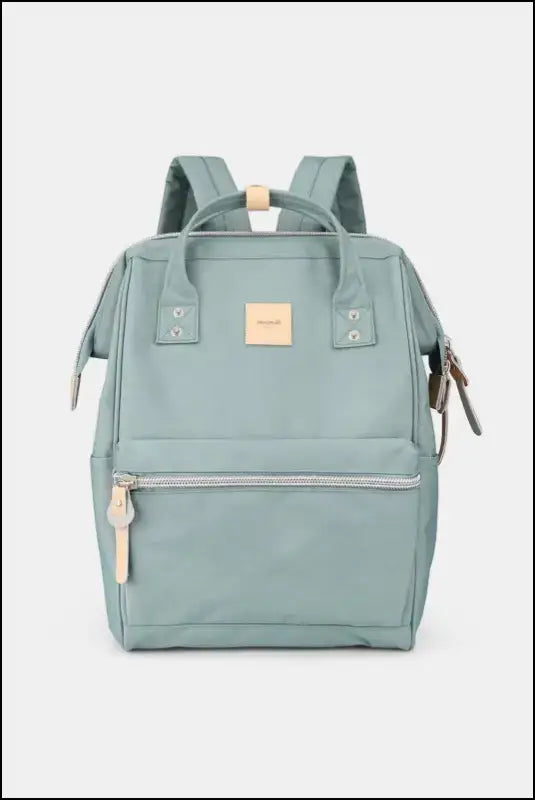 Himawari Water Resistant Canvas Backpack Bag with Side Pockets
