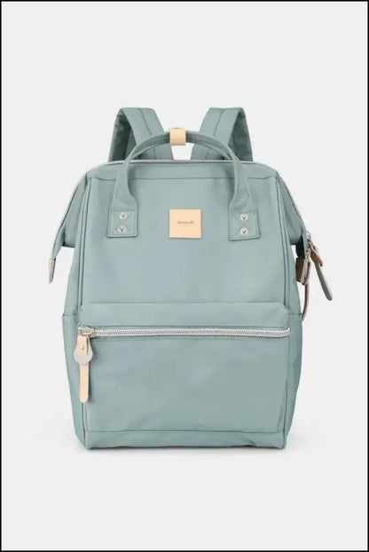Himawari Water Resistant Canvas Backpack Bag with Side Pockets