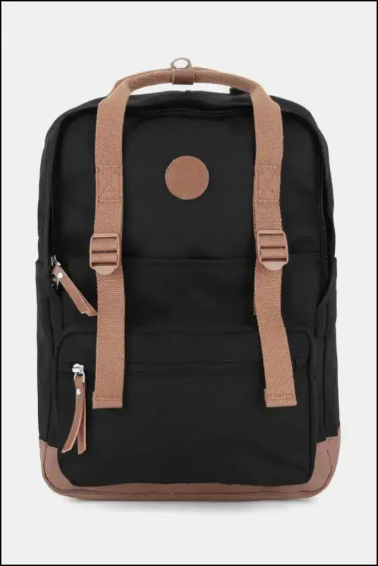 Himawari Waterproof Canvas Backpack with Side Pockets – Durable and Stylish for School Travel Everyday