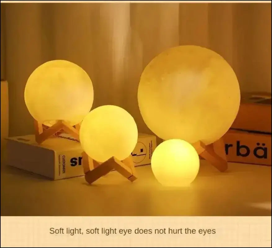 Hot Selling Moon Light | Romantic Atmosphere Room Decoration | Warm Soft Night Lamp | Ideal Birthday Gift for Friends