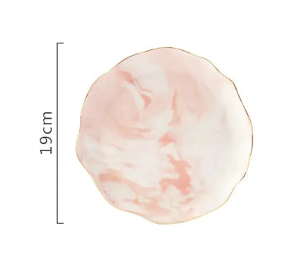 Marble Stand Jewelry Tray