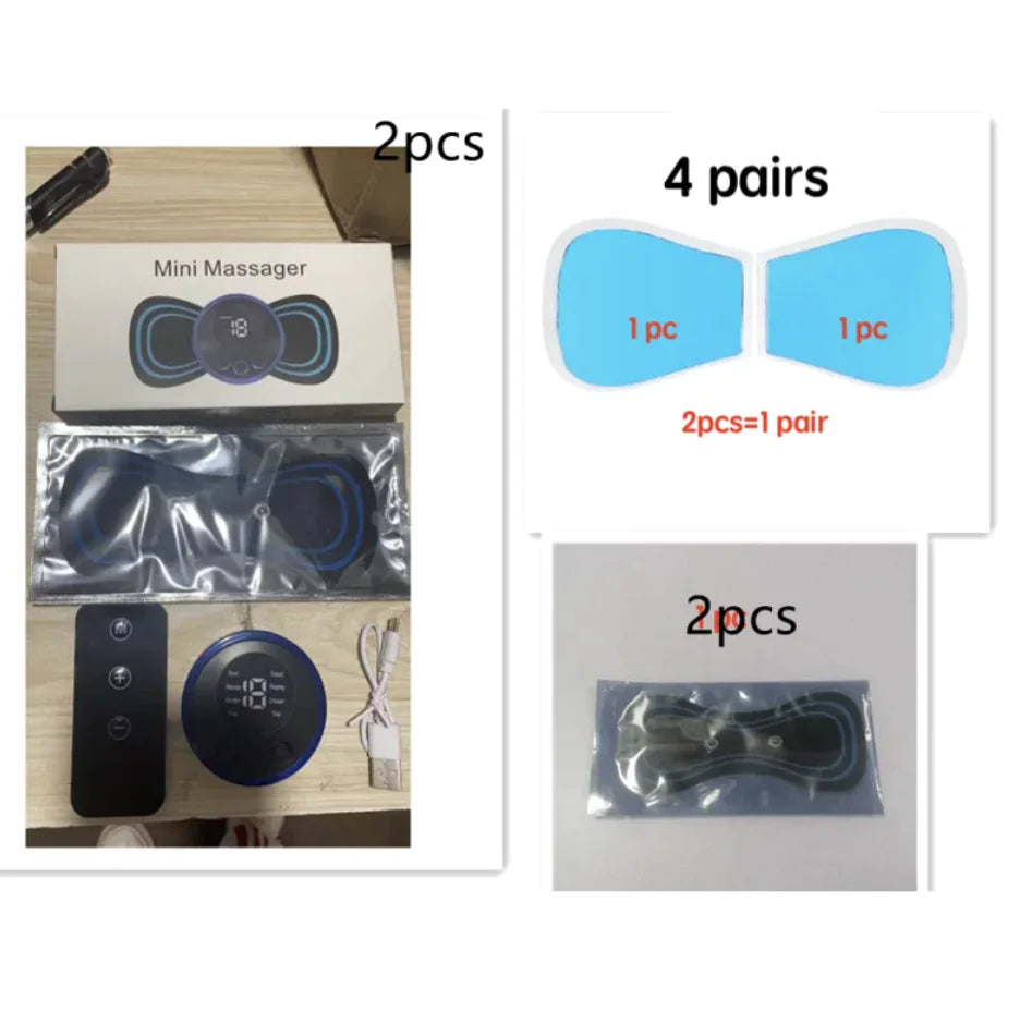 Mini Smart LCD Electrotherapy Massage Pad