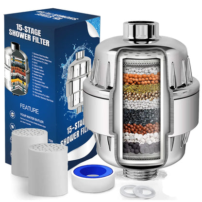 Multiple Layer Shower Head Filter