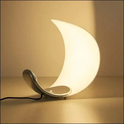 LED Moon Table Lamp - Luxury Bedroom Night Light USB Reading with Clip for Living Room Atmosphere